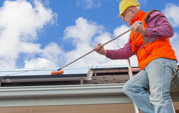 Wilday Green soft wash roof cleaning